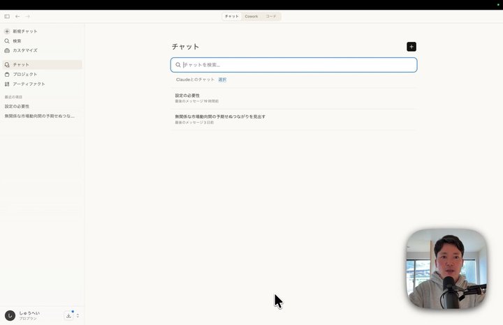 3つの機能解説「チャット・Cowork・Code」