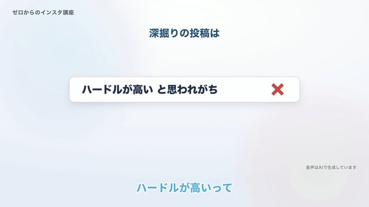 カルーセルは「保存されるミニブログ」