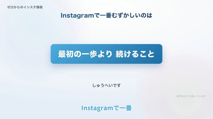 投稿は「仕組み」で続ける