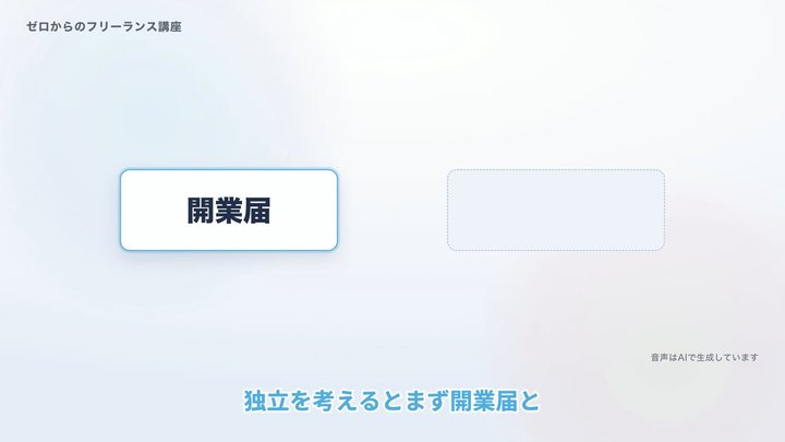 開業届とインボイスは、順番の話