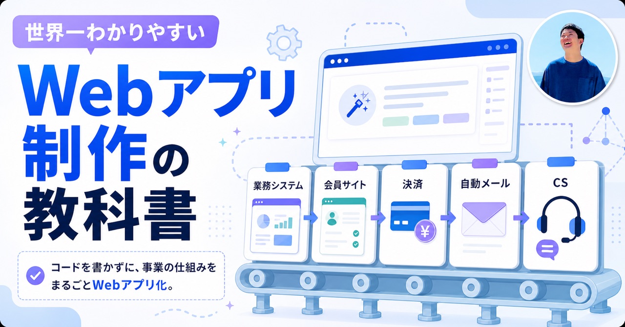世界一わかりやすいWebアプリ制作の教科書